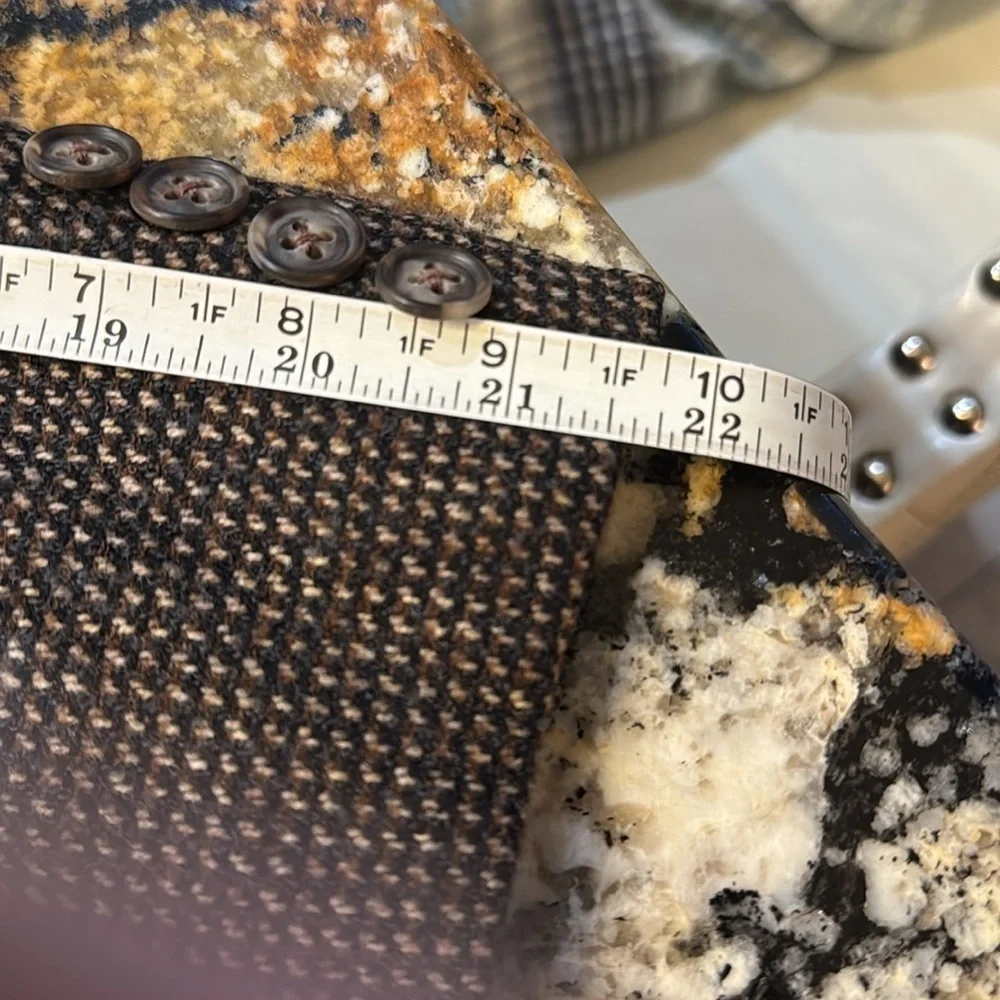 Neiman Marcus Ermenegildo‎ Zegna Dark Brown Tweed Blazer